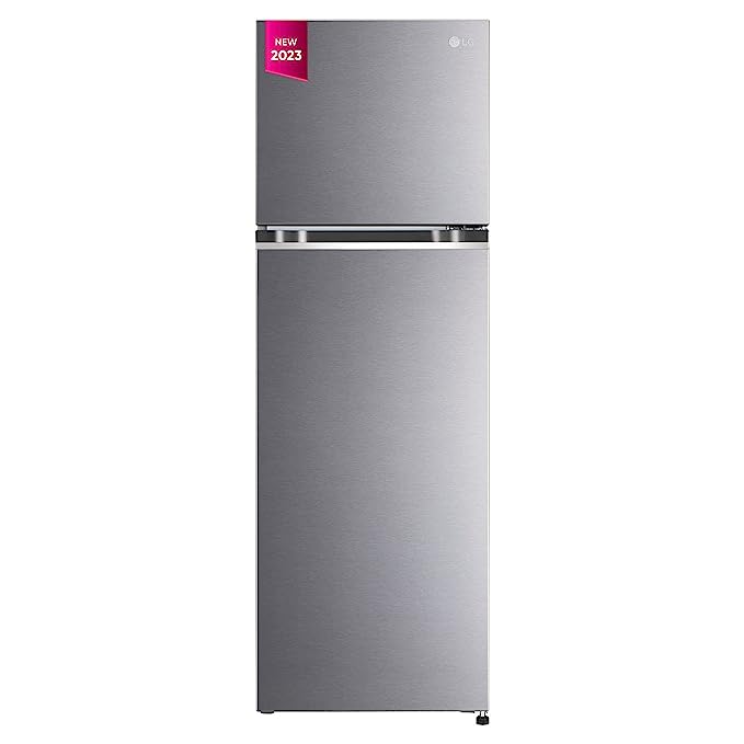 LG 272 L 2 Star Frost-Free Smart Inverter Double Door Refrigerator (GL-N312SDSY, Dazzle Steel, Express Freeze) LG 272 L 2 Star Frost-Free Smart Inverter Double Door Refrigerator (GL-N312SDSY, Dazzle Steel, Express Freeze)